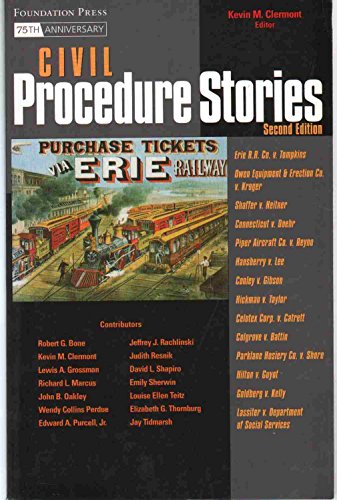9781599413471: Civil Procedure Stories (Law Stories)