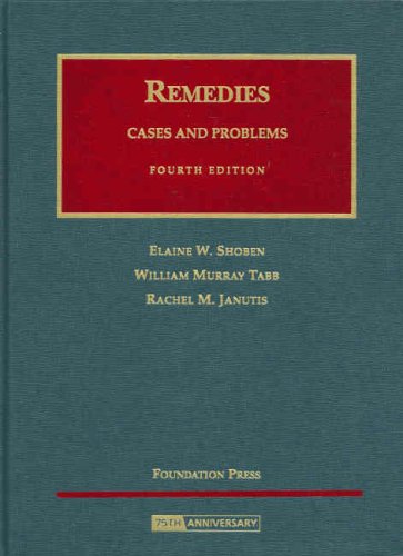 Stock image for Remedies, Cases and Problems (University Casebook Series) for sale by Books of the Smoky Mountains