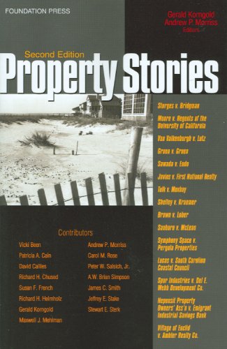 Stock image for Property Stories (Law Stories) for sale by SecondSale