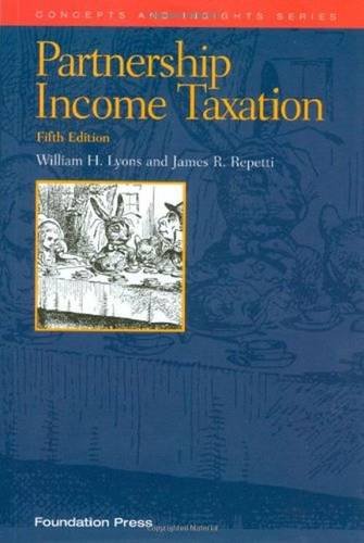 Imagen de archivo de Partnership Income Taxation, 5th (Concepts and Insights) a la venta por BooksRun