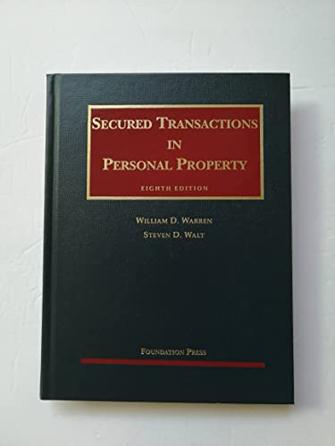 Stock image for Secured Transactions in Personal Property (University Casebook Series) for sale by HPB-Red