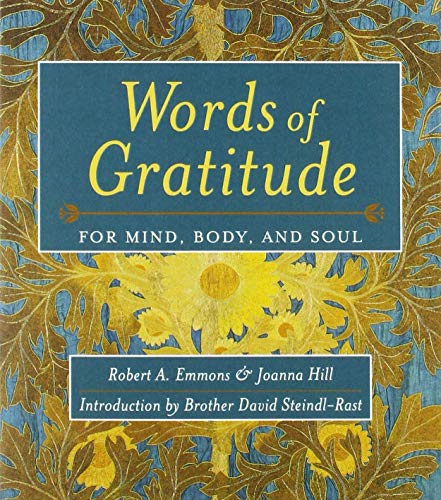 Stock image for Words Of Gratitude Mind Body &amp; Soul for sale by Blackwell's