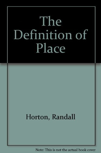 9781599480411: The Definition of Place