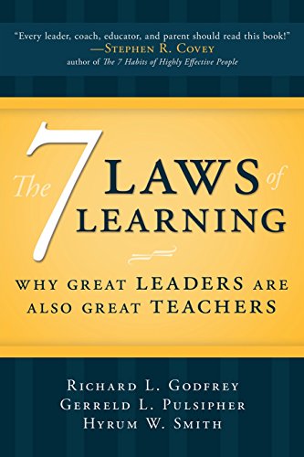 Beispielbild fr The Seven Laws of Learning: Why Great Leaders Are Also Great Teachers zum Verkauf von BooksRun