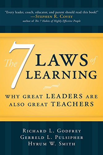 9781599559278: The 7 Laws of Learning: Why Great Leaders Are Also Great Teachers