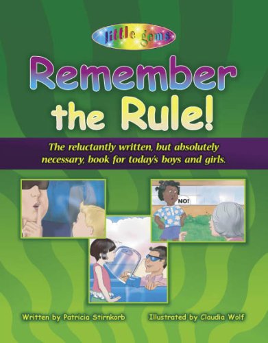 Imagen de archivo de Little Gems Remember the Rule! a la venta por BargainBookStores