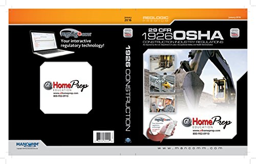Beispielbild fr OSHA Construction Regulations Book (January 2015 Edition) zum Verkauf von HPB-Red