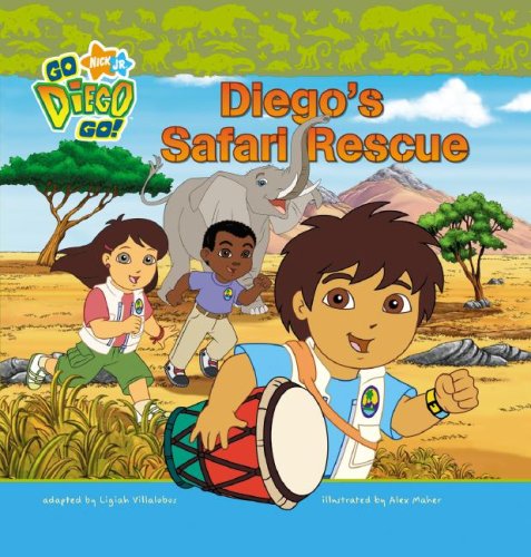 diego's safari rescue book