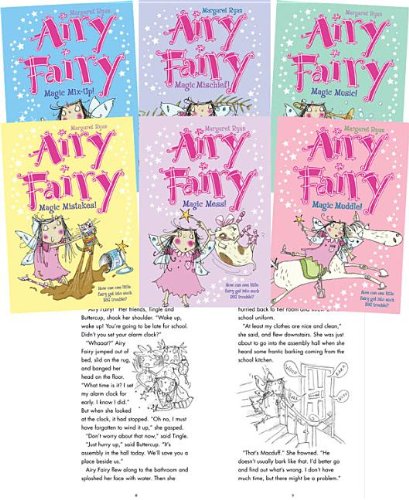 Stock image for Airy Fairy: Magic Mess!, Magic Mishchief!, Magic Mistakes!, Magic Mix-up!, Magic Muddle!, Magic Music! for sale by Irish Booksellers