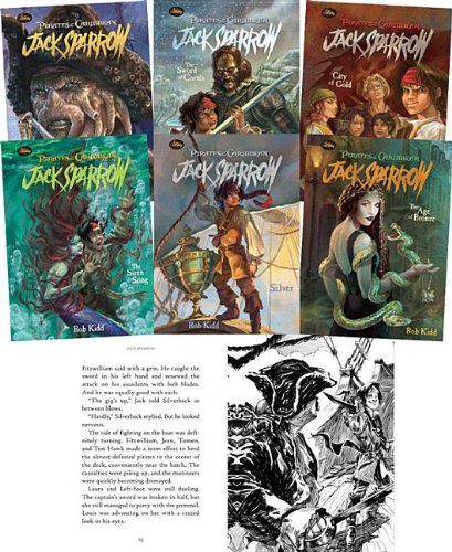 9781599615226: Pirates of the Caribbean, Jack Sparrow: The Coming Storm, the Siren Song, the Pirate Chase, the Sword of Cortes, the Age of Bronze, Silver, City of Gold, the Timekeeper