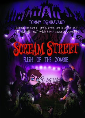 9781599619958: Flesh of the Zombie (Scream Street, 4)