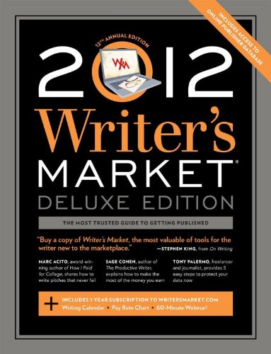 Beispielbild fr 2012 Writer's Market zum Verkauf von Better World Books