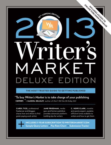 Stock image for 2013 Writer's Market, Deluxe Edition, 13th Annual Edition for sale by Gulf Coast Books