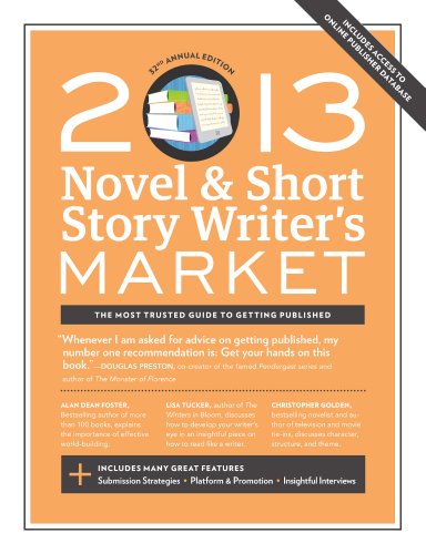 Imagen de archivo de 2013 Novel & Short Story Writer's Market (Novel and Short Story Writer's Market) a la venta por Wonder Book