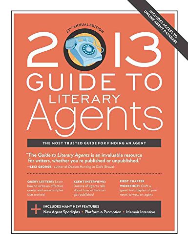 Stock image for 2013 Guide to Literary Agents for sale by SecondSale