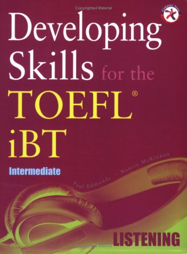 9781599660059: Developing Skills for the TOEFL iBT, Intermediate Listening (with 6 Audio CDs)