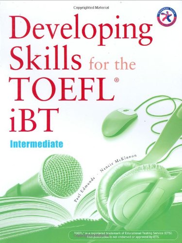 Beispielbild fr Developing Skills for the iBT TOEFL: Intermediate (Combined Book) zum Verkauf von HPB-Red