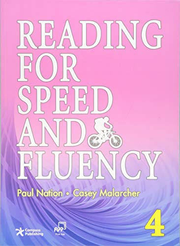 Stock image for Reading for Speed and Fluency 4 (Intermediate Level; Target 250 Words per Minute; Answer Key & Speed Chart Included) for sale by Irish Booksellers