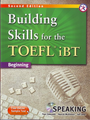 9781599663500: Building Skills for the TOEFL iBT, 2nd Edition Beginning Speaking (w/MP3 CD, Transcripts and Answer Key)