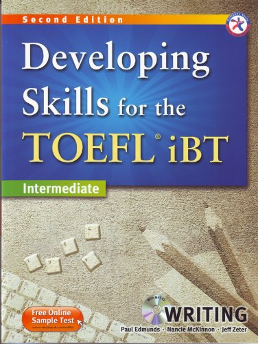 Beispielbild fr Developing Skills for the TOEFL iBT, 2nd Edition Intermediate Writing (w/MP3 CD, Transcripts and Answer Key) zum Verkauf von HPB-Red