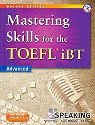 9781599663586: Mastering Skills for the TOEFL iBT, 2nd Edition Advanced Speaking (w/MP3 CD)