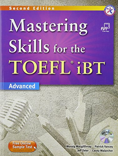 9781599665191: Mastering Skills for the TOEFL iBT, 2nd Edition Advanced Combined Book & MP3 CD