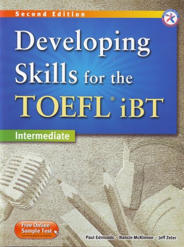 9781599665214: Developing Skills for the TOEFL iBT, 2nd Edition Intermediate Combined Book