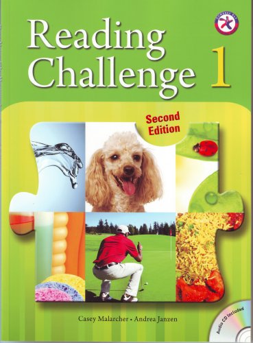 Stock image for "Reading Challenge 1, 2nd Edition w/Audio CD (wide range of interestin for sale by Hawking Books