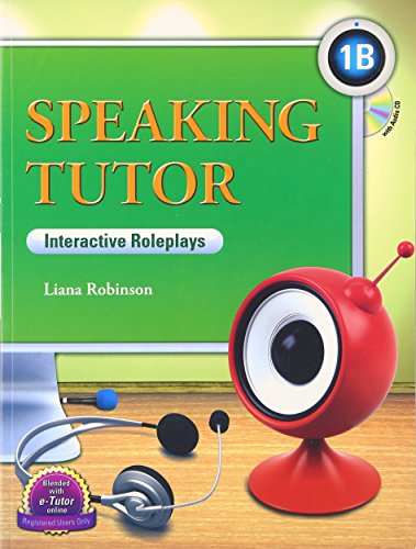Imagen de archivo de Speaking Tutor 1B Student Book with Audio CD a la venta por Revaluation Books