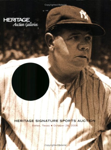 Beispielbild fr Heritage Signature Sports Auction #705 zum Verkauf von ThriftBooks-Atlanta