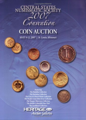 9781599671383: Heritage Auctions, Inc. Hnai CSNS St. Louis catalogo d'asta # 434