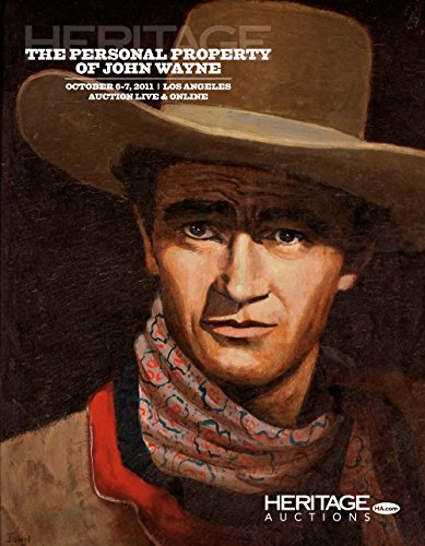 Stock image for Personal Property of John Wayne Auction Catalog Limited Library Edition signed by Ethan Wayne for sale by HPB-Red