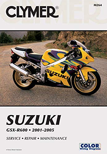 9781599691169: Suzuki GSX-R600 Series Motorcycle (2001-2005) Service Repair Manual (CLYMER MOTORCYCLE REPAIR)