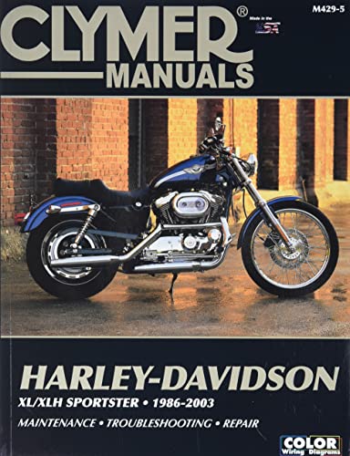 Beispielbild fr Clymer Harley-Davidson XL/XLH Sportster, 1986-2003 zum Verkauf von Blackwell's