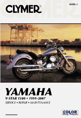 Stock image for Yamaha V-Star 110 1999-2007 (Clymer Motorcycle Repair) (Clymer Color Wiring Diagrams) for sale by Ergodebooks