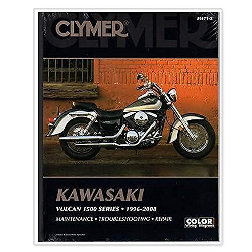Kawasaki Vulcan 1500 Series Motorcycle (1996-2008) Service Repair Manual (CLYMER MOTORCYCLE REPAIR)