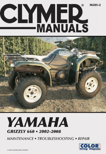 9781599693057: Clymer Yamaha Grizzly 660 2002-2008