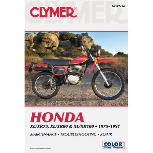 9781599693156: Clymer Honda XL/XR75, XL/XR80 & XL/XR100 1975-1991