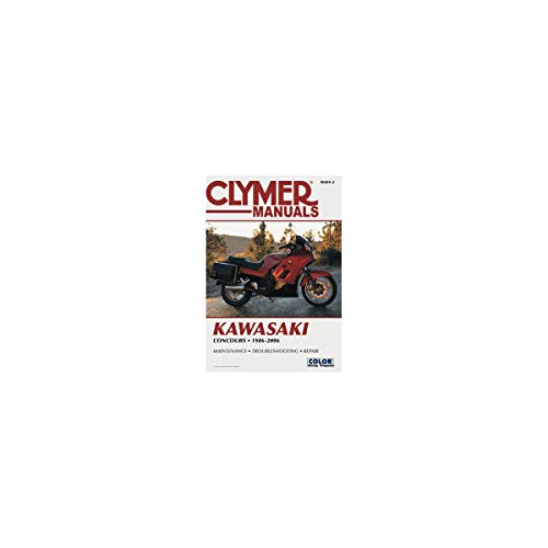 9781599696515: Clymer Manuals Kawasaki Concours 1986-2006 (Clymer Motorcycle Repair) (Clymer Manuals: Motorcycle Repair)
