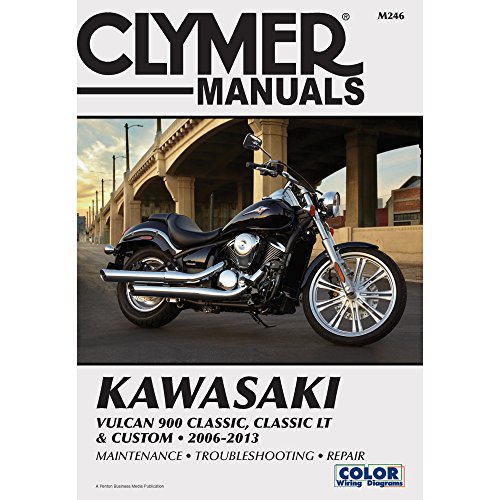 Imagen de archivo de Clymer Repair Manual - Kawasaki Vulcan 900 Classic, Classic Lt & Custom 2006-2013 a la venta por Revaluation Books