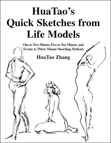 Beispielbild fr Hua Tao's Quick Sketches from Life Models: One to Two Minute, Five to Ten Minute, and Twenty to Thirty Minute Sketching Methods zum Verkauf von ThriftBooks-Dallas