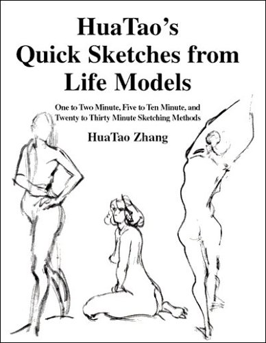 Imagen de archivo de Hua Tao's Quick Sketches from Life Models: One to Two Minute, Five to Ten Minute, and Twenty to Thirty Minute Sketching Methods a la venta por ThriftBooks-Dallas