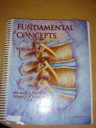 Imagen de archivo de Fundamental Concepts of Human Anatomy Volume 1 a la venta por -OnTimeBooks-