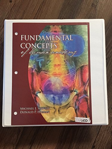 Imagen de archivo de Fundamental Concepts of Human Anatomy a la venta por Jenson Books Inc