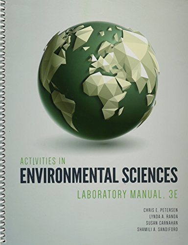 Stock image for Activities in Environmental Sciencees Lab Manual 3e for sale by SecondSale