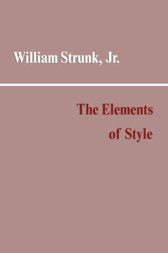 Beispielbild fr The Elements of Style zum Verkauf von Better World Books