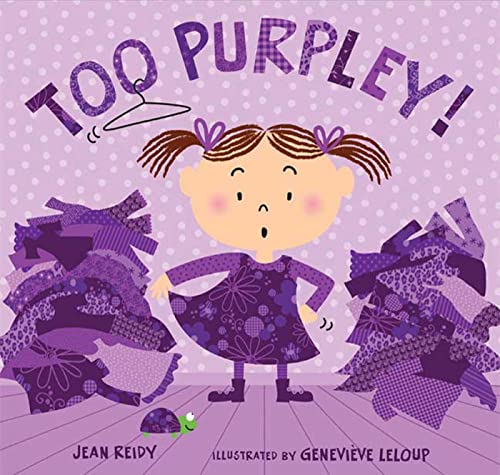 Imagen de archivo de Too Purpley! a la venta por Better World Books