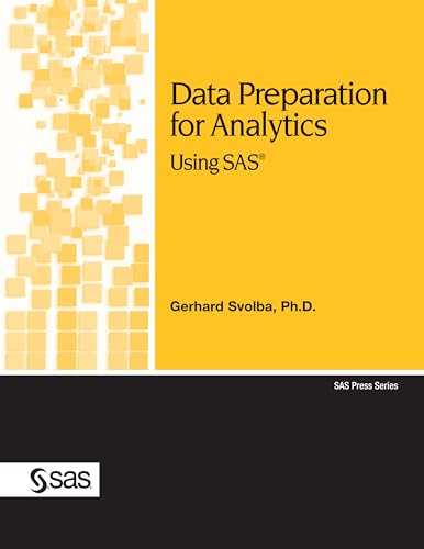 Stock image for Data Preparation for Analytics Using SAS (SAS Press) for sale by HPB-Red