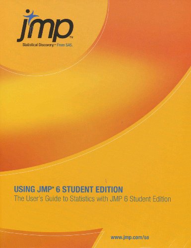Beispielbild fr Using JMP Student Edition 6 zum Verkauf von Wonder Book