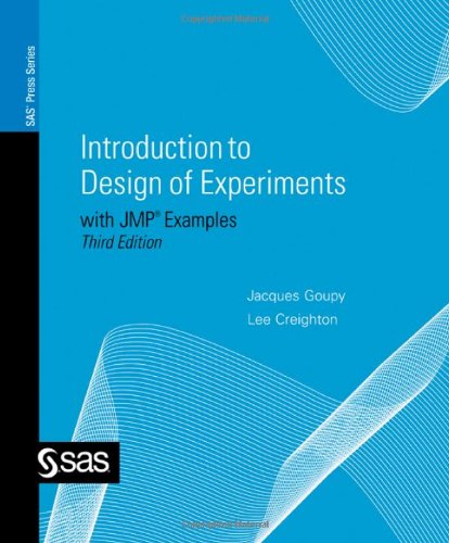 9781599944227: Introduction to Design of Experiments with JMP Examples, Third Edition (SAS Press)